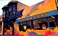 Potpourri Head Shop mural