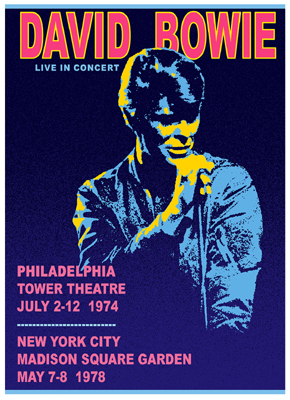 David Bowie 1970s concerts