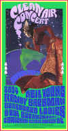 Neil Young & Randy Bachman Clean Air concert poster