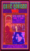 Eric Burdon and War poster