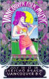 Vancouver Folk Music Festival poster