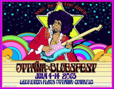Ottawa Bluesfest poster