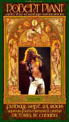 Robert Plant concert poster