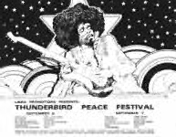 Thunderbird Peace Festival poster