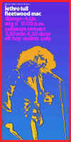 Jethro Tull & Fleetwood Mac poster